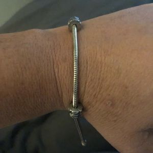 2006 Pandora bracelet with two stoppers